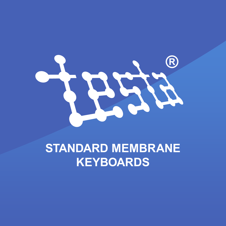 Designed by MACROBOCUS: Produktlogo - TESTA Standard Membrane Keyboards Logodesign: TESTA Standard Membrane Keyboards